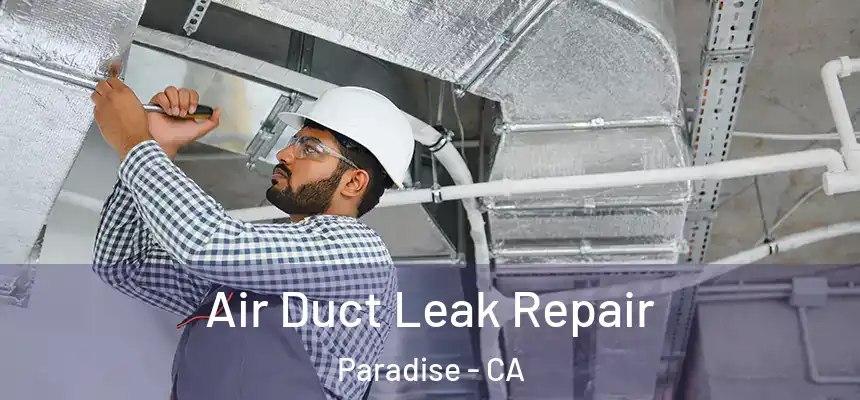 Air Duct Leak Repair Paradise - CA